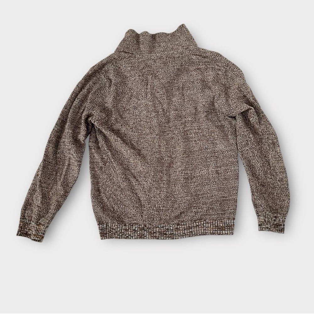 Le 31 by Simons Men’s Knit Cardigan Sweater Size M Brown Textured - Picture 5 of 12